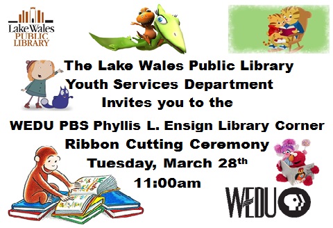 Library Corner Ribbon Cutting